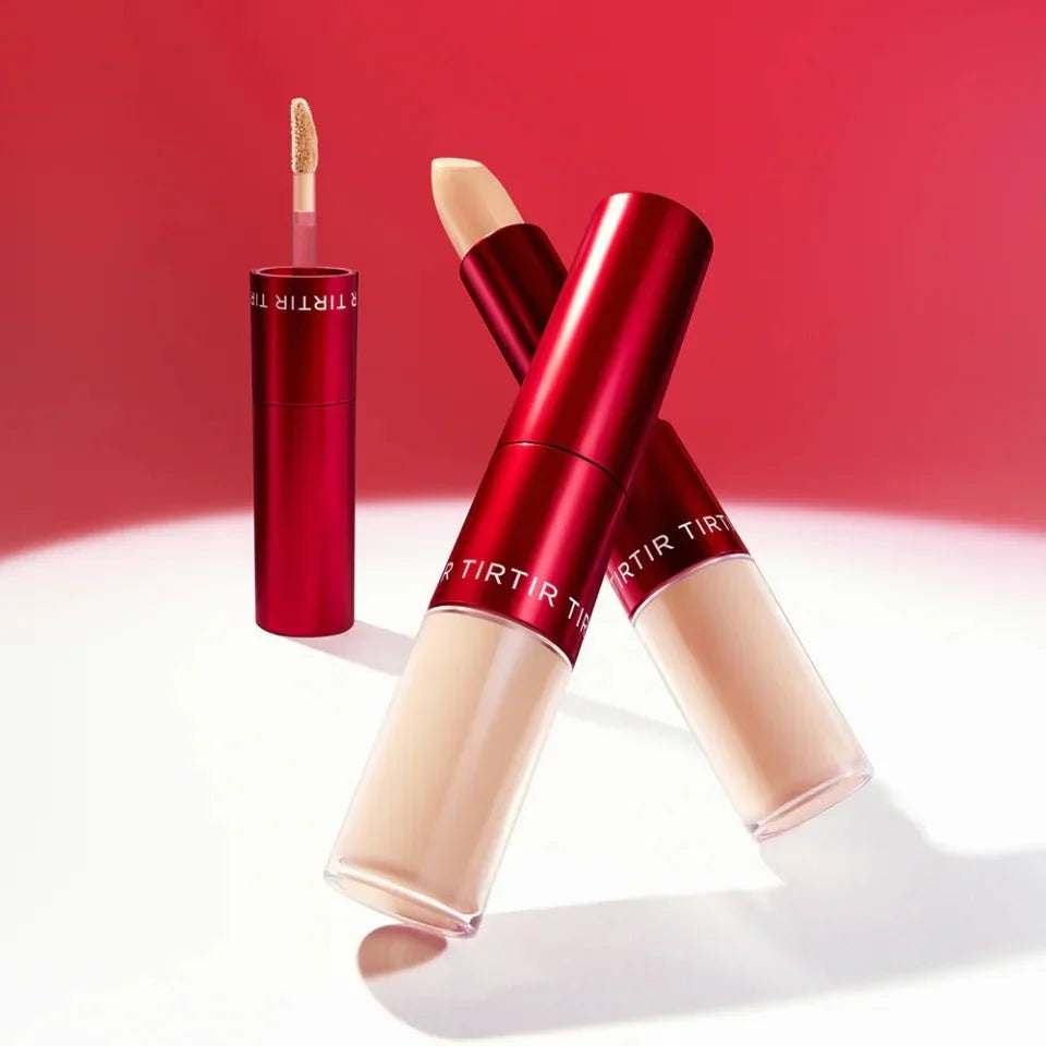 TIRTIR Glide & Hide Blurring Concealer 8g, a base makeup product by Lakinza K-beauty, shown in a sleek tube on a white background.