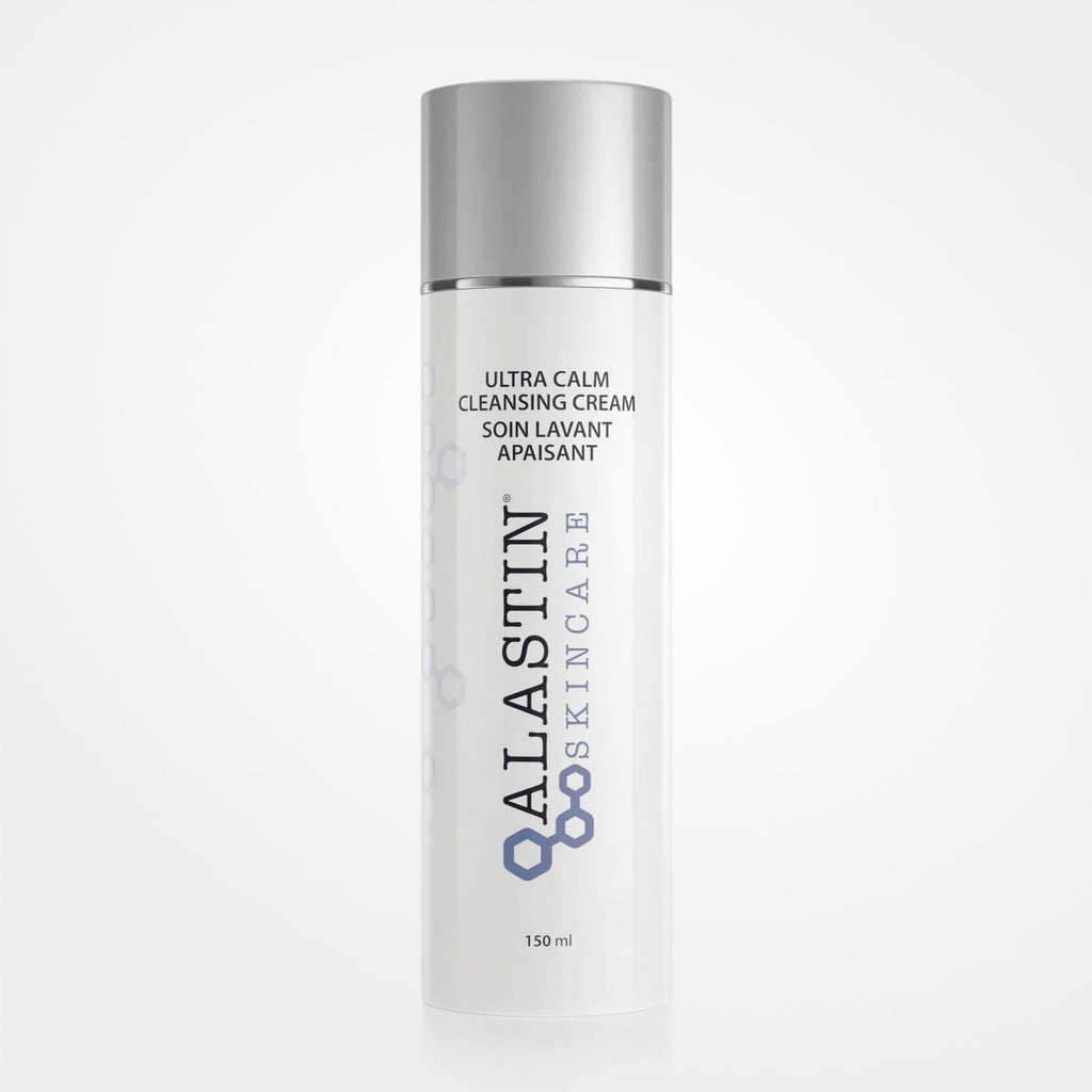 wedoskin Alastin Ultra Calm Cleansing Cream in a tube, gentle cleanser for sensitive skin, with calming and hydrating ingredients