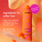 Amika Soulstruck nourishing dry hair mask in a jar, showing the creamy hair treatment for dry, damaged hair.