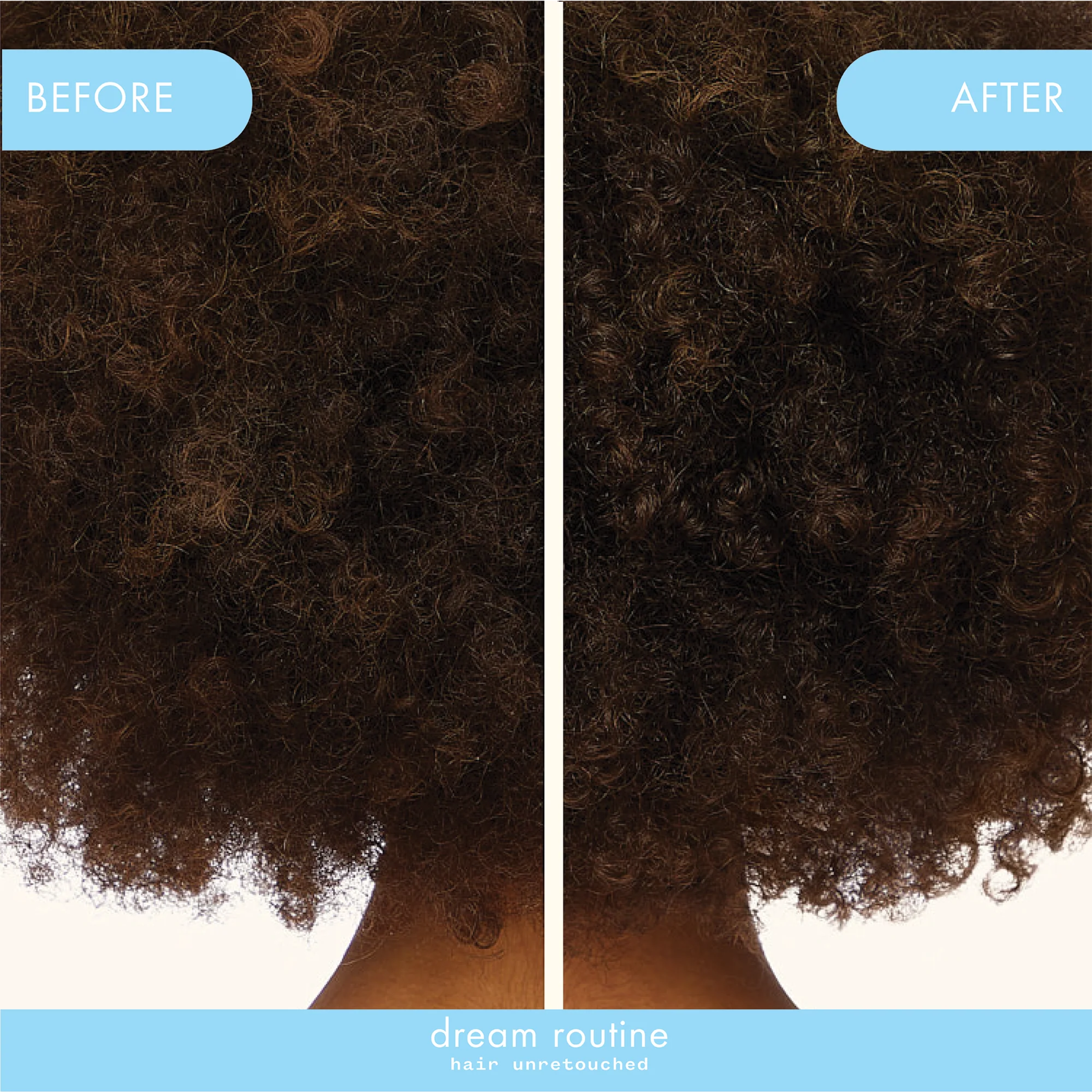 Wedoskin Amika Dream Routine Overnight Hydrating Hair Mask in a jar, showcasing its creamy, nourishing texture for dry hair.