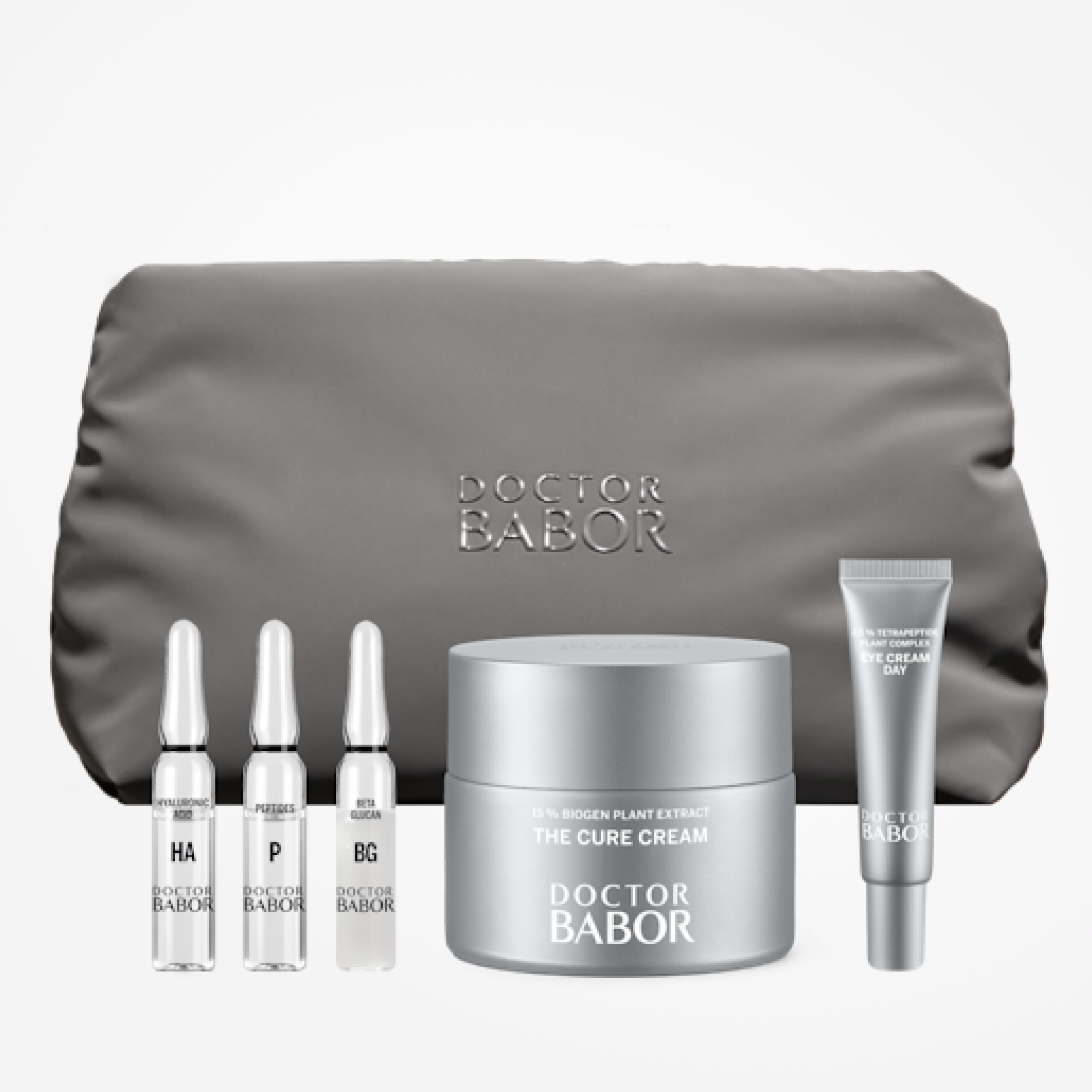 Limited edition BABOR Best of Biogen Regeneration Routine Set by wedoskin, featuring skincare products for revitalizing skin.