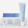 Lakinza Dr. Althea Aqua Marine Watery Cream 50ml jar with blue and white packaging, creamy texture visible in the image.