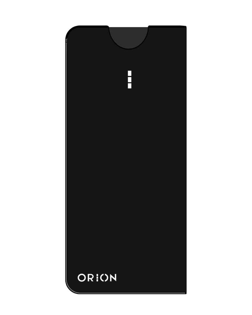 Black Embers Sauna Blanket by Orion, showcasing its sleek design and soft, heat-retentive material for relaxing sauna sessions.