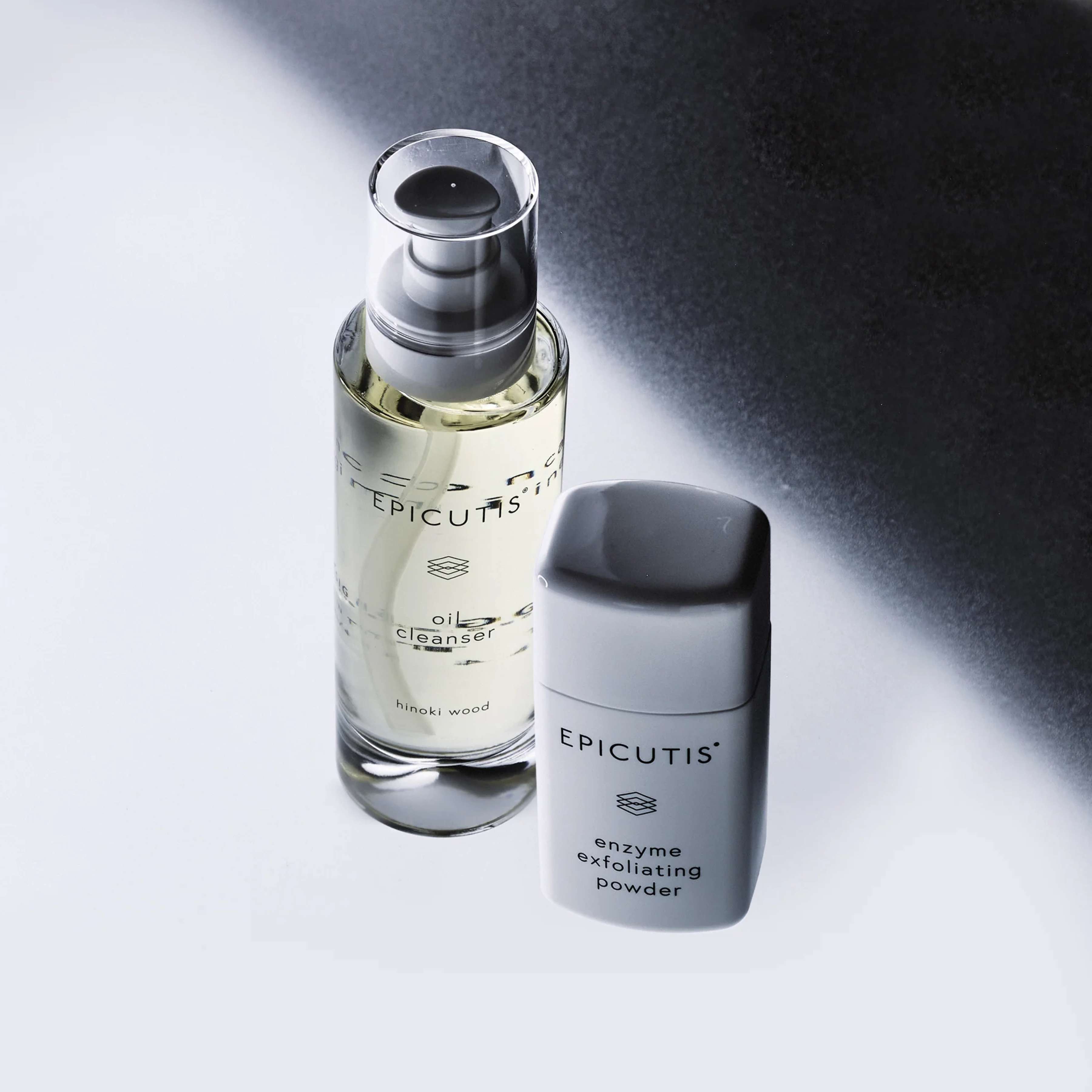 Wedoskin Epicutis Cleansing Essentials Set with skincare products in a natural, organized kit for clean, refreshed skin.