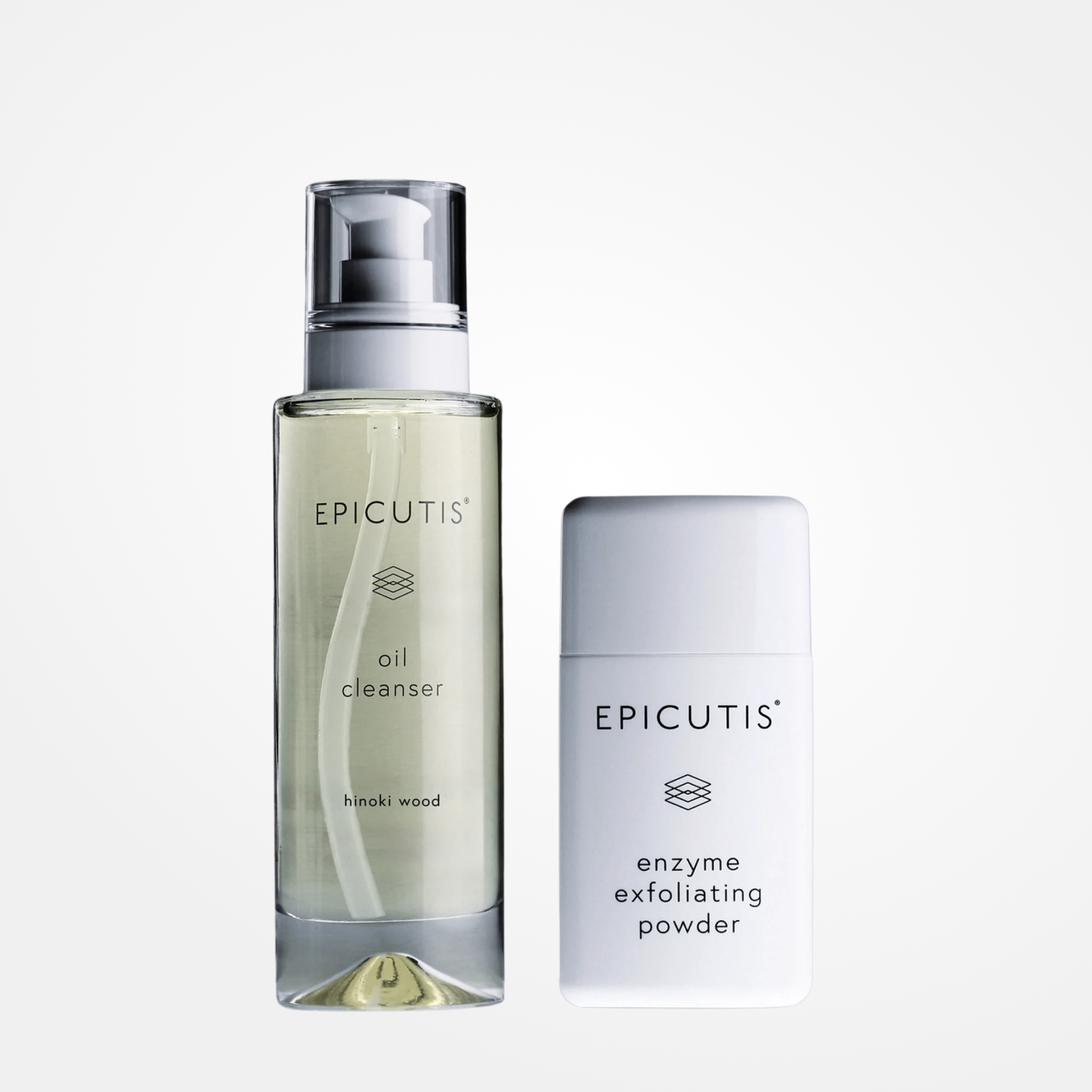 wedoskin Epicutis Cleansing Essentials Set with various skincare products for gentle cleansing and skincare routine.
