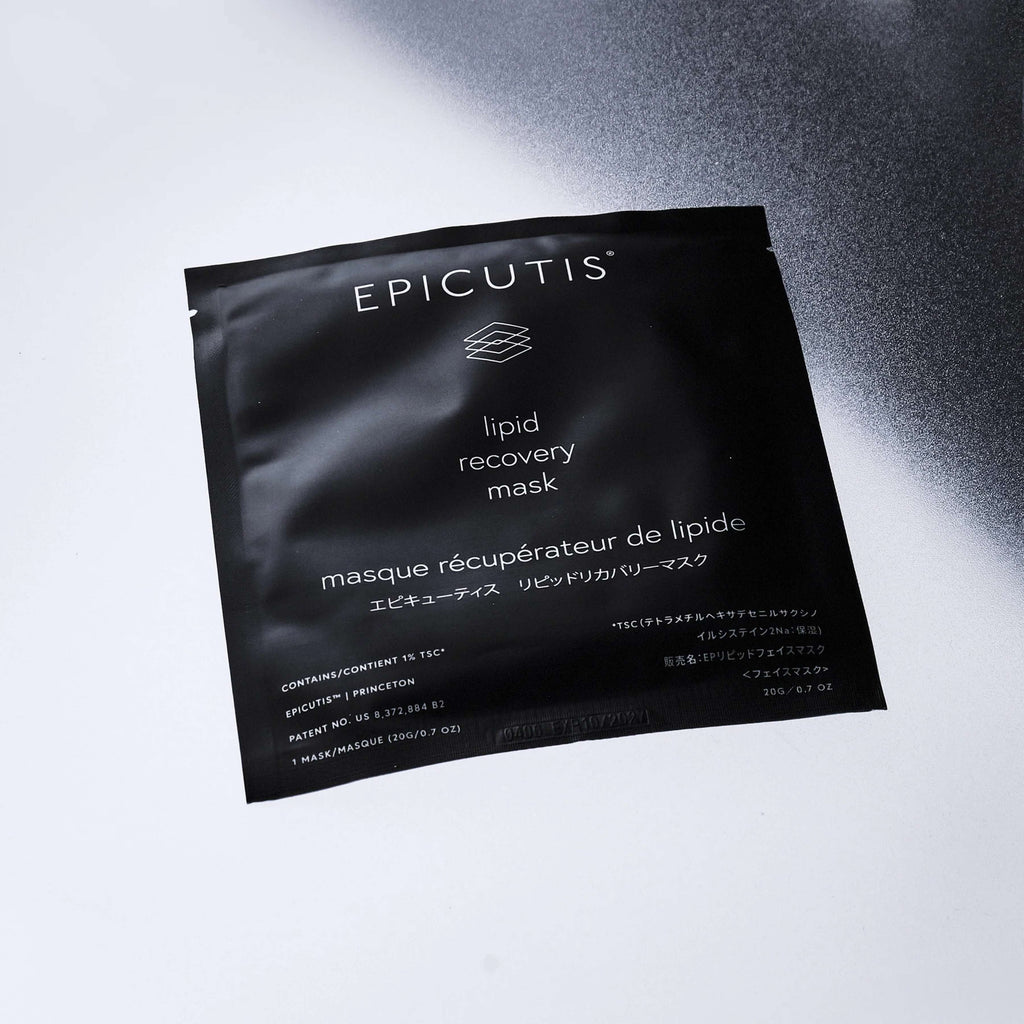 Wedoskin Epicutis Lipid Recovery Mask for face, a soothing skincare mask designed to restore skin's lipid barrier.