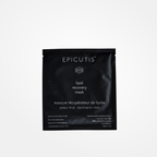wedoskin Epicutis Lipid Recovery Mask for face, shown on neck and décolleté, hydrating skincare mask for nourished skin.