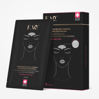 wedoskin FOREO FAQ Microneedling Patches for Forehead, set of 3 facial mask patches with tiny needles for skin rejuvenation.