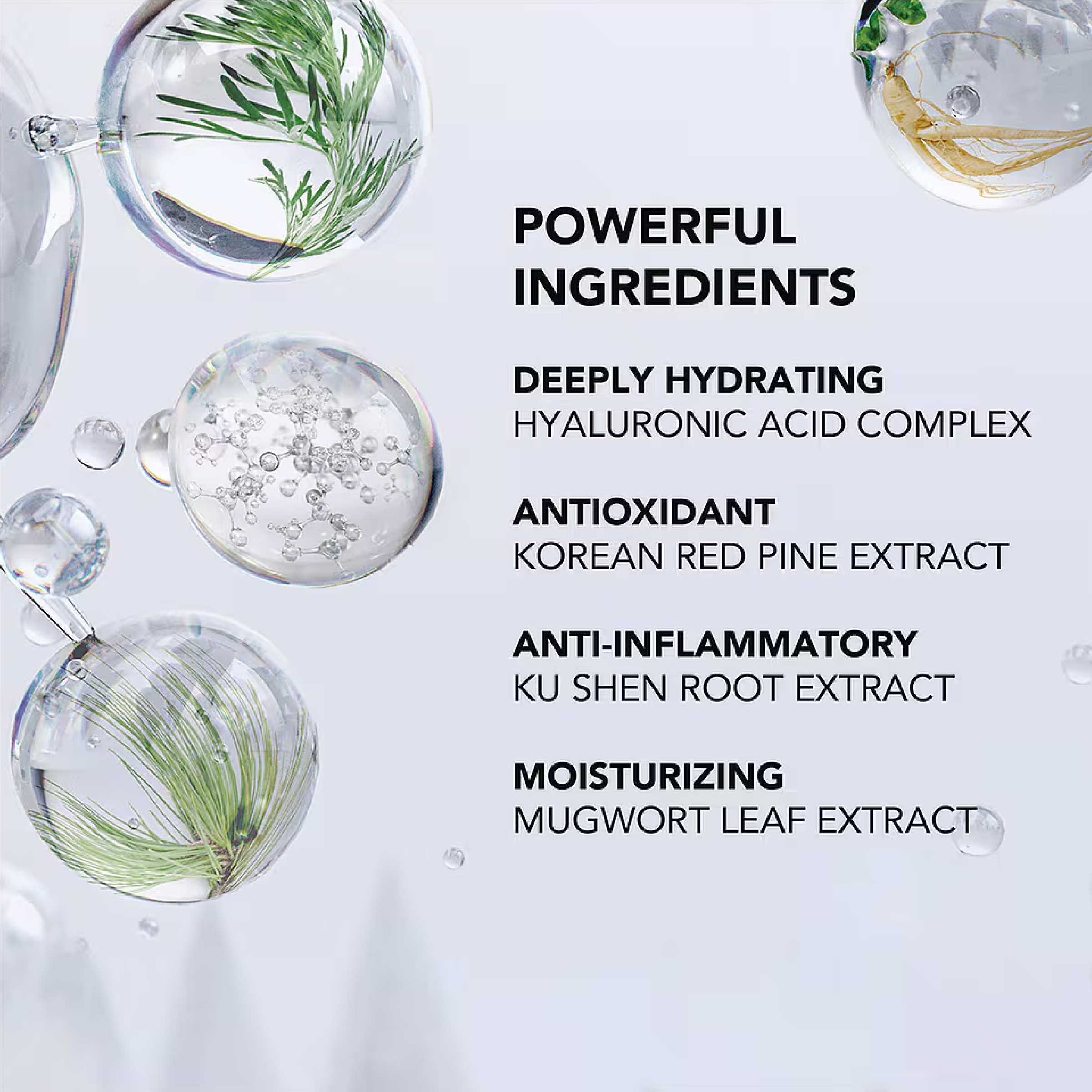 wedoskin FOREO FAQ microneedling patches mask for forehead, showing ingredients and close-up of the product packaging.