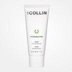 GM Collin Hydramucine Cream moisturizer jar with smooth, hydrated skin visible in the image, from Wedoskin's skincare collection.