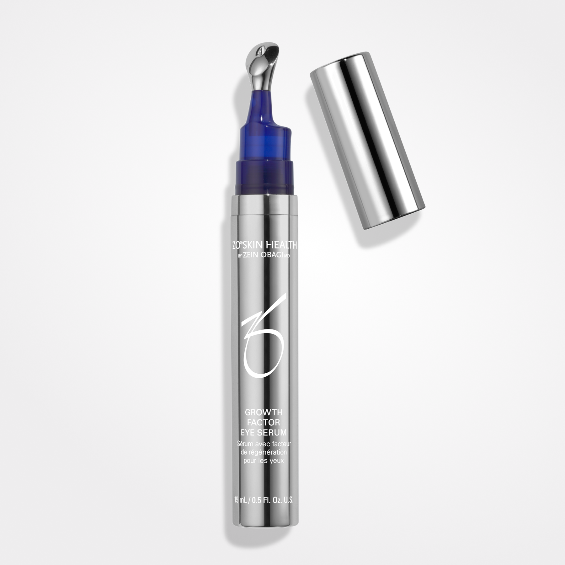 wedoskin ZO Skin Health Growth Factor Eye Serum in a sleek bottle, designed for eye and delicate skin care.