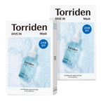 HYAKU Beauty & Living Dive In Low Molecule Hyaluronic Acid Mask pack with 10 sheets, hydrating skincare for deep moisture.