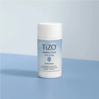 wedoskin TiZO® Mineral Stick SPF 45 tinted mineral sunscreen stick for face, showing the tinted formula in a compact container