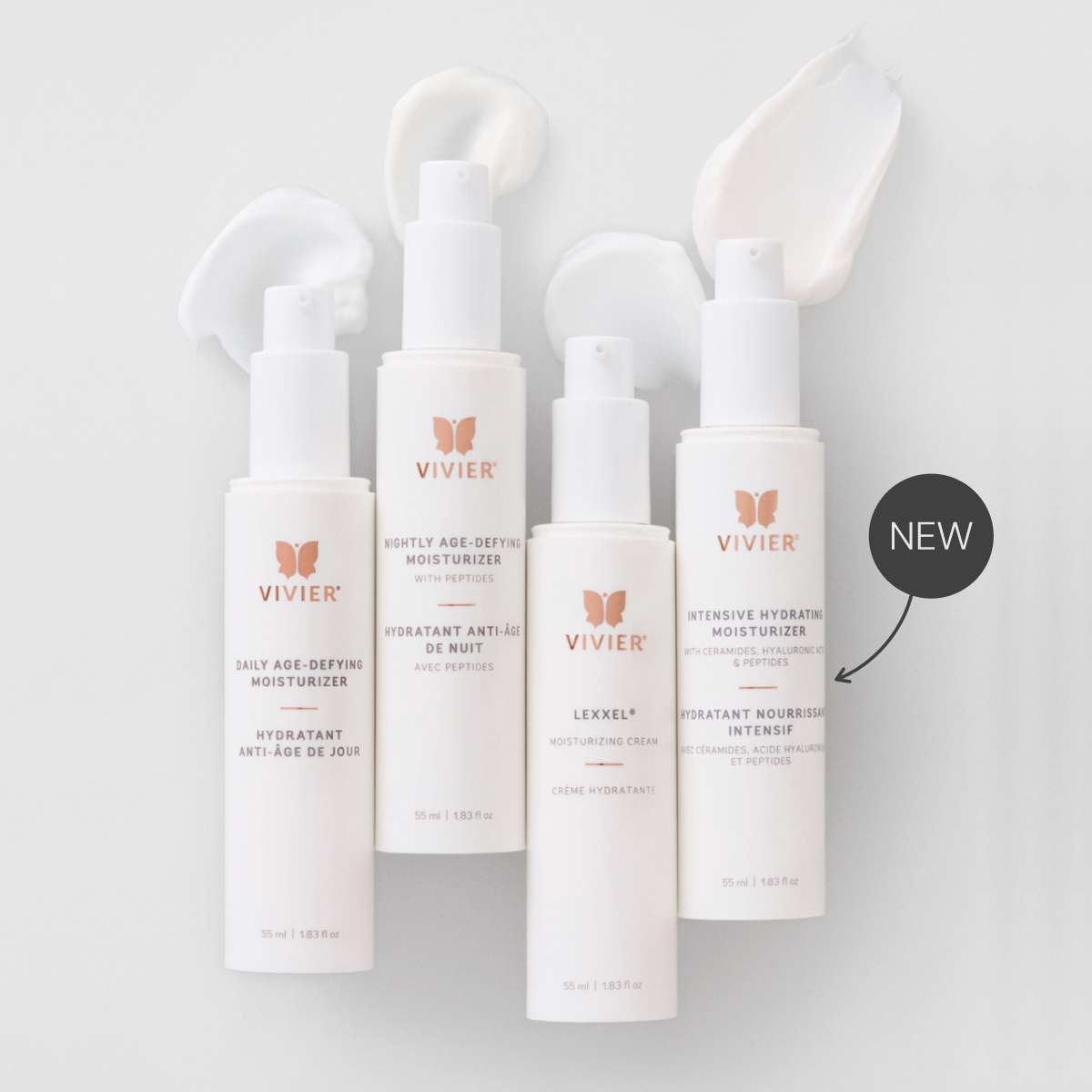 Vivier Intensive Hydrating Moisturizer from wedoskin, featuring a sleek tube and fresh packaging for deep skin hydration.