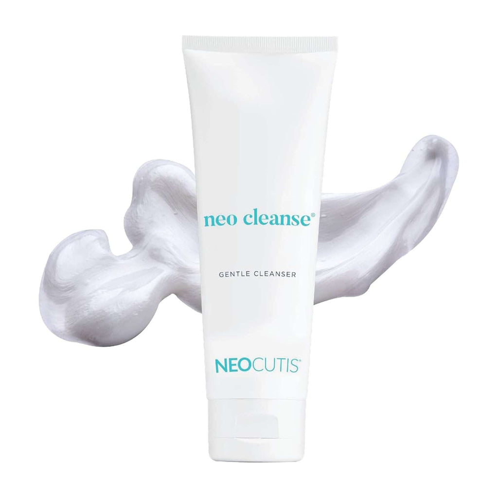 Neocutis Neo Cleanse Gentle skin cleanser by wedoskin, showing a clear bottle with gentle skincare formulation.