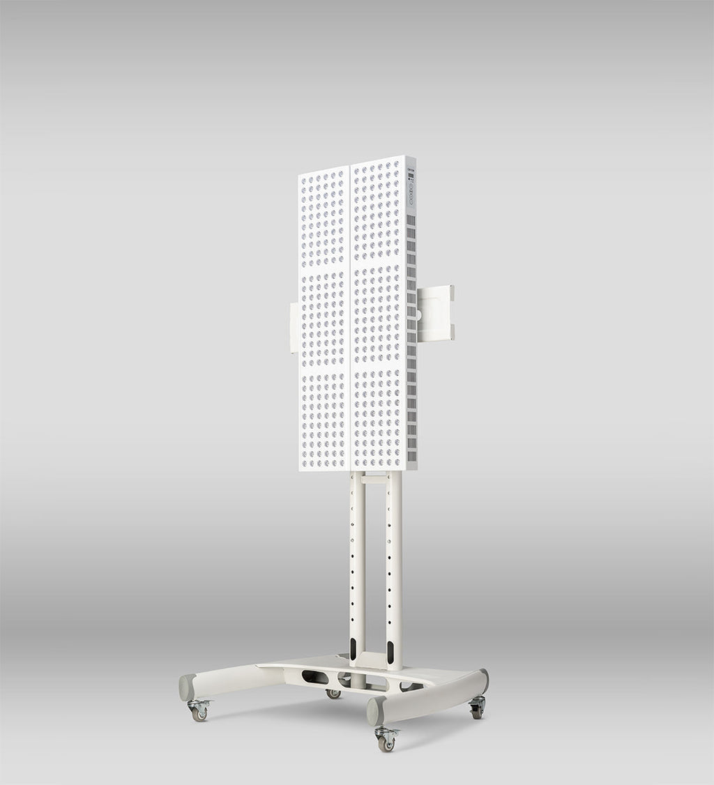 Red Light Therapy device Pro 1800 by Orion showing its sleek design and control panel for effective skin and muscle treatment