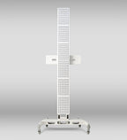 Orion Pro 1800 red light therapy device showing a sleek, rectangular panel with red LED lights for skin treatment.