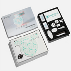 Omnilux Contour Neck and Décolleté anti-aging device from wedoskin, showing the sleek device and packaging for skin rejuvenation.