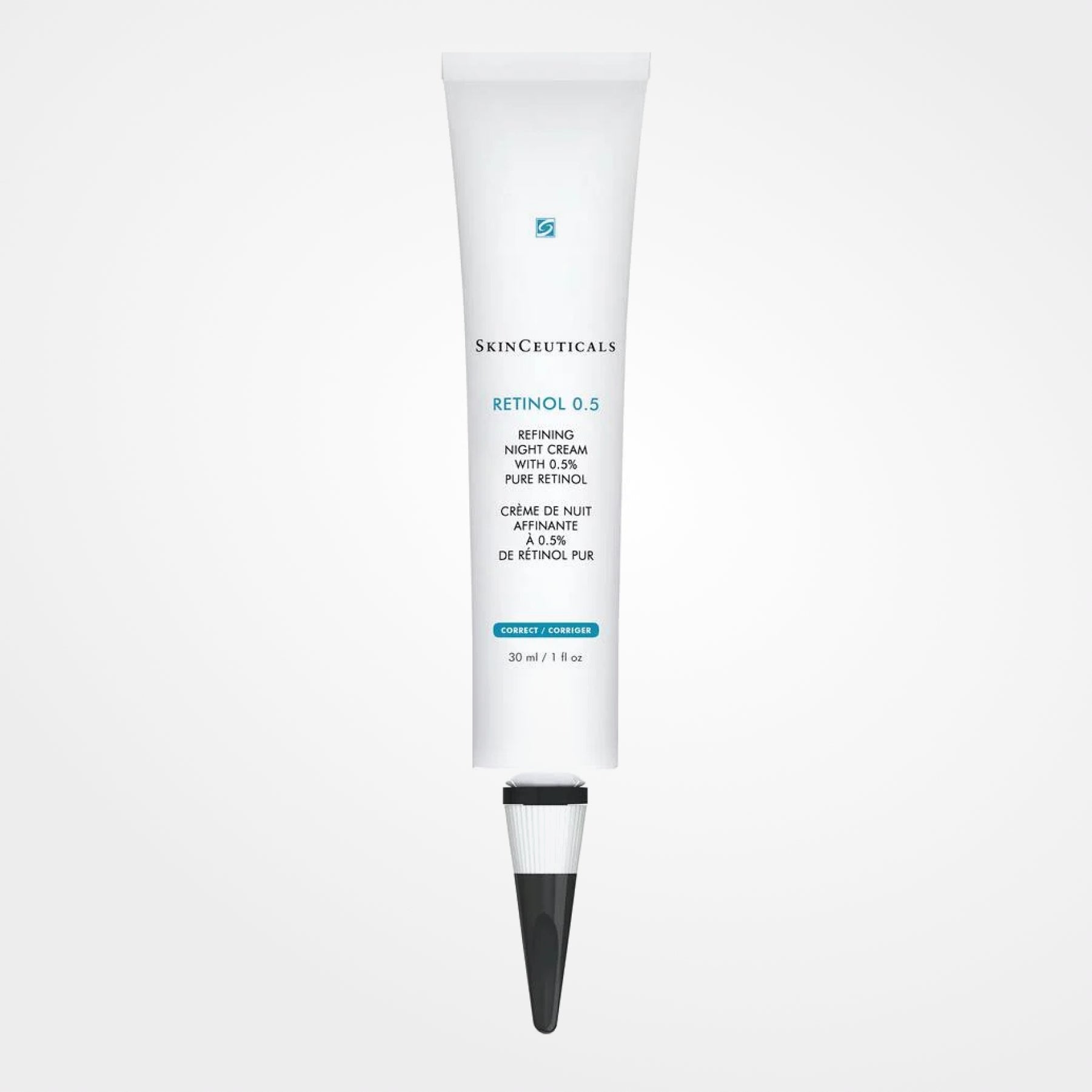 Wedoskin SkinCeuticals Retinol 0.5 bottle, a skincare product in a sleek bottle for anti-aging and skin renewal.