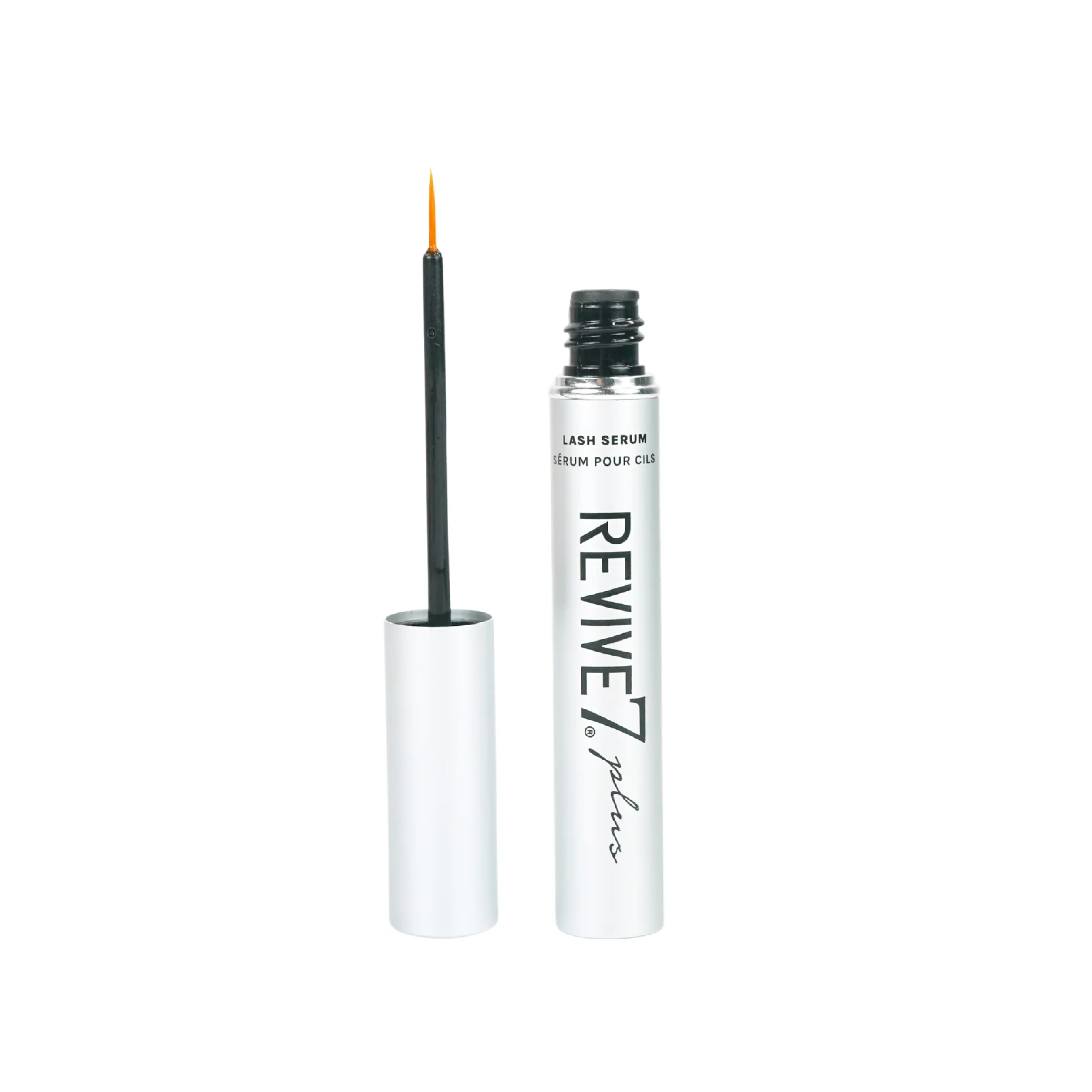 Revive7 Plus Lash Serum 3ml by wedoskin, showing the sleek bottle designed for eyelash, eyebrow, neck, and lip enhancement.