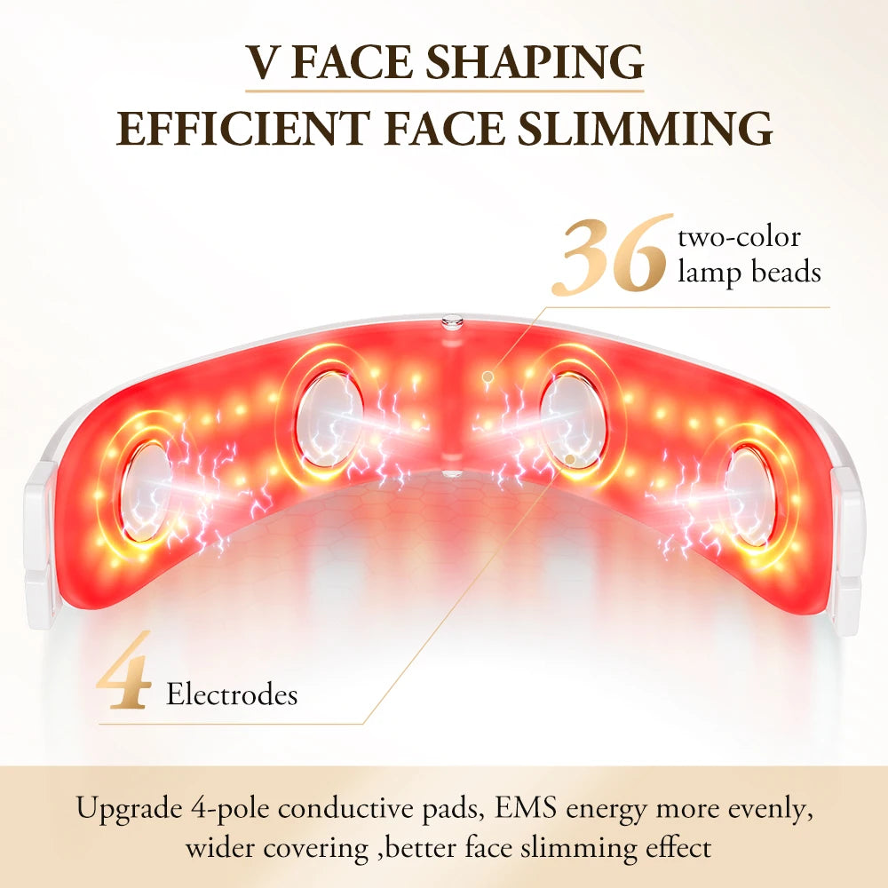 MediSpa Aesthetica EMS V face lifting slimming device for anti-aging, featuring sleek design and ergonomic handheld shape.