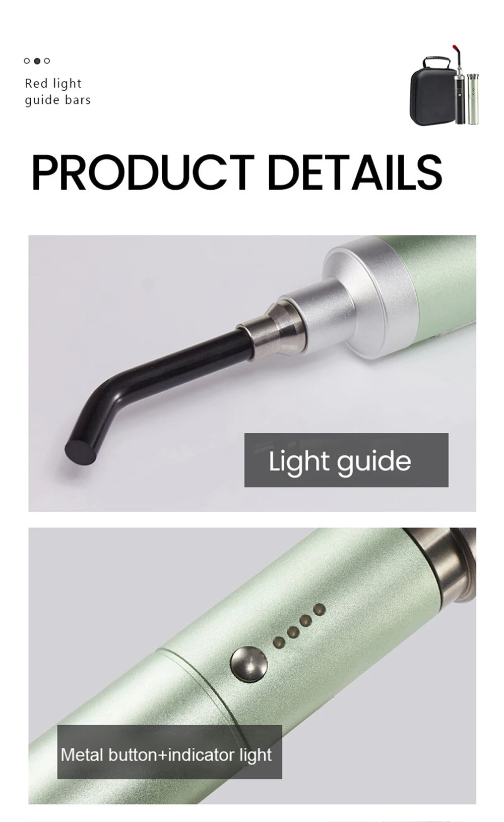 Infrared&Red Light Therapy Lamp Cold Sore Treatment Device