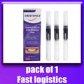 MediSpa Aesthetica instant teeth whitening pen packs with white and clear pens for quick, at-home teeth brightening.