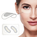 MediSpa Aesthetica hyaluronic acid microneedle eye patches for dark circles, anti-aging, moisturizing under eye gel pads.