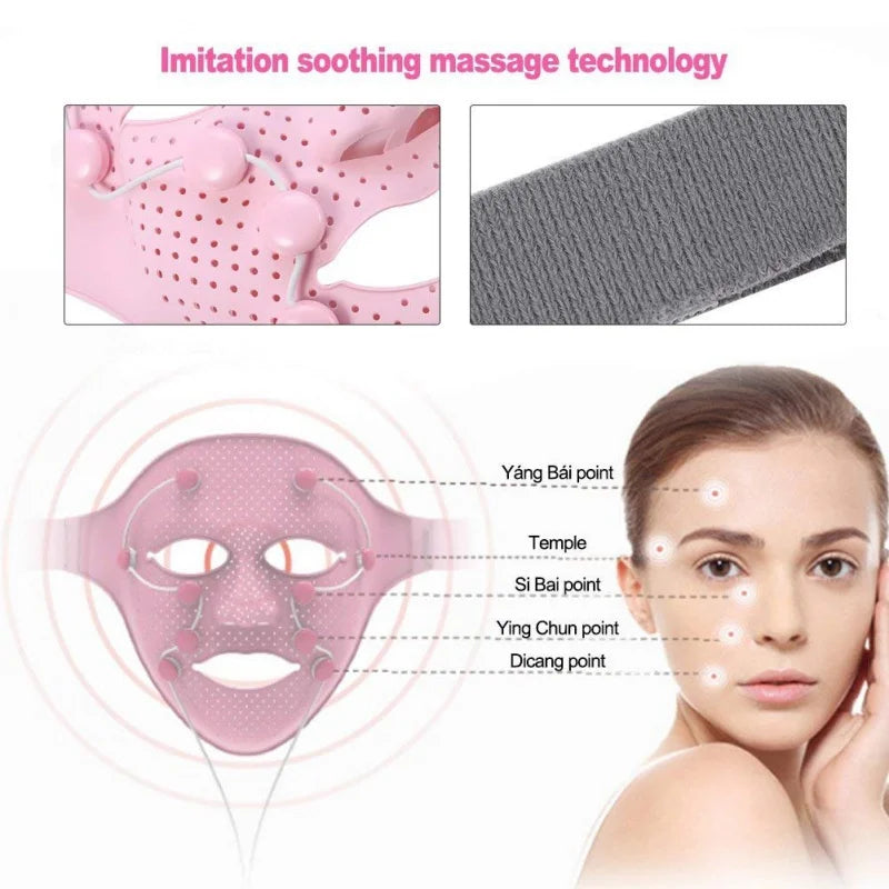 MediSpa Aesthetica EMS Vibration Microcurrent Facial Device for anti-aging and skin rejuvenation, with sleek handheld design.