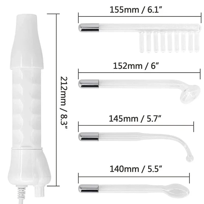 Medi Spa Aesthetica high frequency facial wand from the anti-aging devices and accessories kit, with a sleek design and metallic tip.