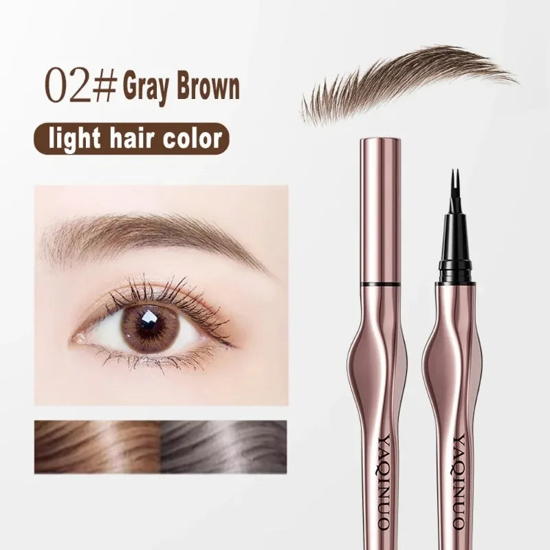 Korean Eyebrow Hairstroke Pen by Medi Spa Aesthetica showing the pen with fine tip for natural eyebrow strokes