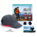 Infrared LEDs 660nm and 850nm red light therapy hair growth cap for hair repair by MediSpa Aesthetica.