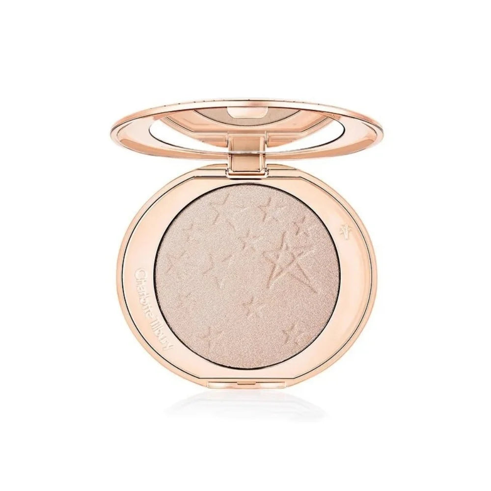 Makeup product from MediSpa Aesthetica Shop featuring Charlotte Tilbury branding in sleek packaging.