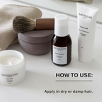 SACHAJUAN Finish Cream styling product by wedoskin, showing the cream in a jar with a smooth, glossy texture for hair finishing.