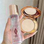 Makeup product from MediSpa Aesthetica Shop featuring Charlotte Tilbury branding, with a sleek packaging and vibrant color scheme.