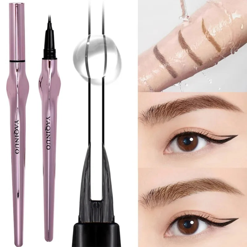 Korean Eyebrow Hairstroke Pen by Medi Spa Aesthetica with fine tip for natural-looking brow definition