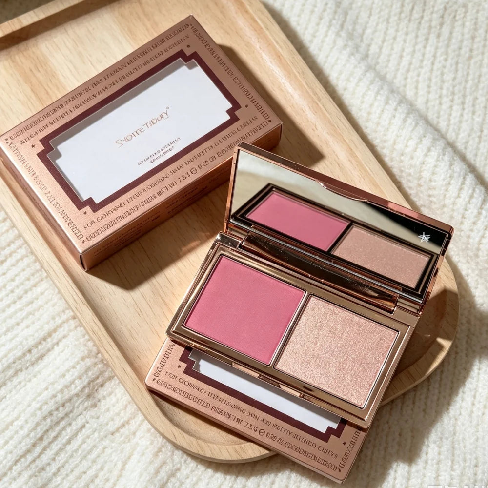 Charlotte Tilbury makeup products displayed on MediSpa Aesthetica Shop, showcasing a variety of beauty and cosmetic items.