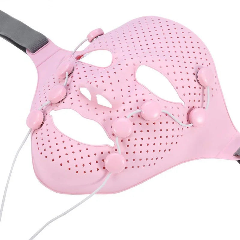 MediSpa Aesthetica EMS Vibration Microcurrent Facial Device for anti-aging skin rejuvenation and facial toning.
