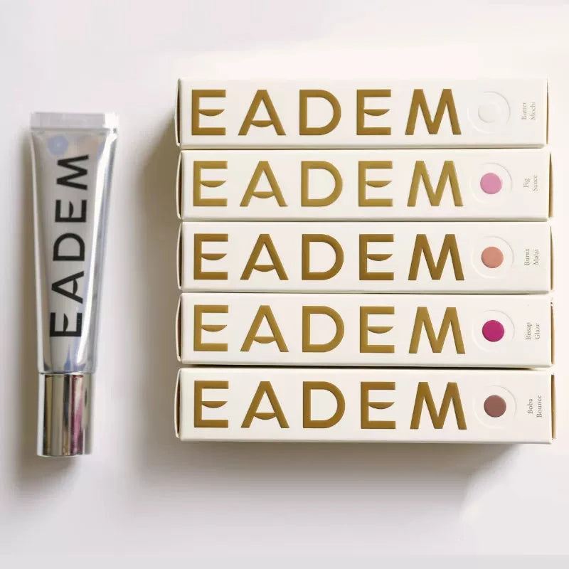 EADEM Le ChouChou Lip Softening Balm in a sleek container, designed for nourishing and softening lips with a smooth, luxurious texture.