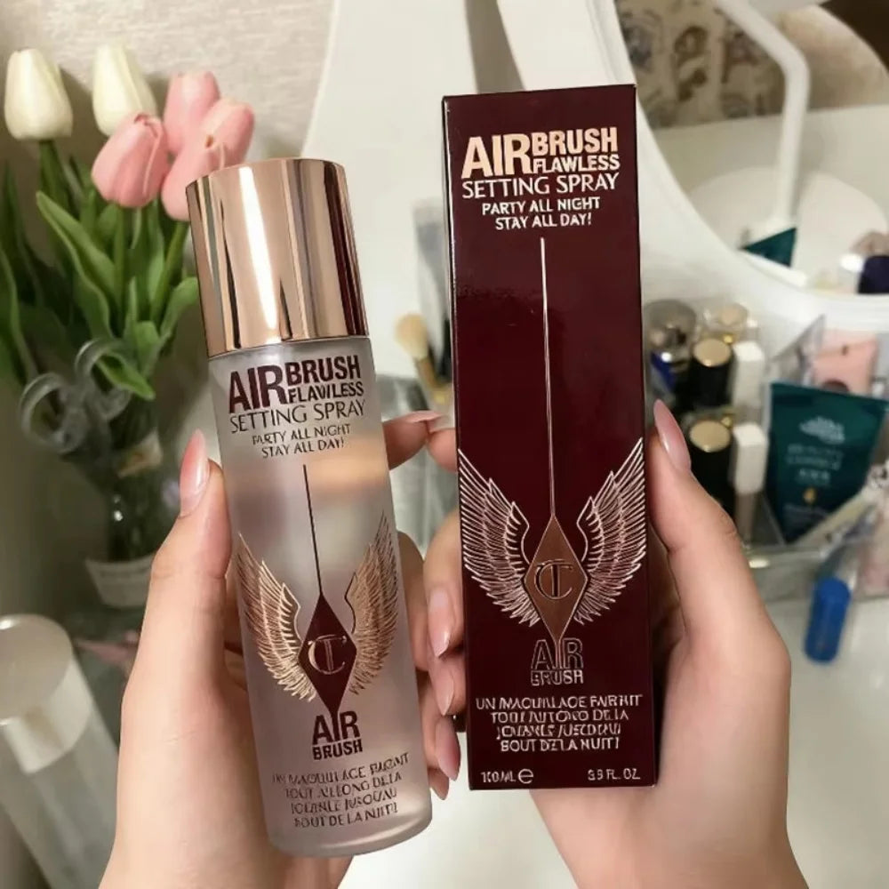 Makeup product from MediSpa Aesthetica Shop, featuring Charlotte Tilbury branding, displayed in sleek packaging.