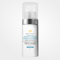SkinCeuticals Clear Daily Soothing UV Defense Sunscreen SPF 50 in a white tube with a blue cap, designed for sensitive skin protection.