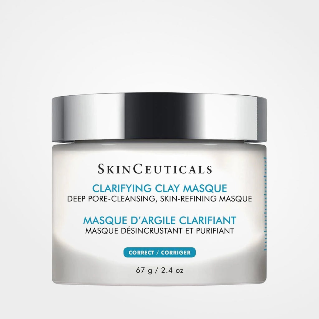 Wedoskin SkinCeuticals Clarifying Clay Masque for deep pore cleansing and oil control in a skincare mask.