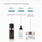SkinCeuticals Hydrating B5 Gel serum in a clear jar, showing its smooth, gel-like consistency for skin hydration and nourishment.