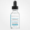 SkinCeuticals Hydrating B5 Gel serum in a clear tube, showing the lightweight gel texture and branding on the label.