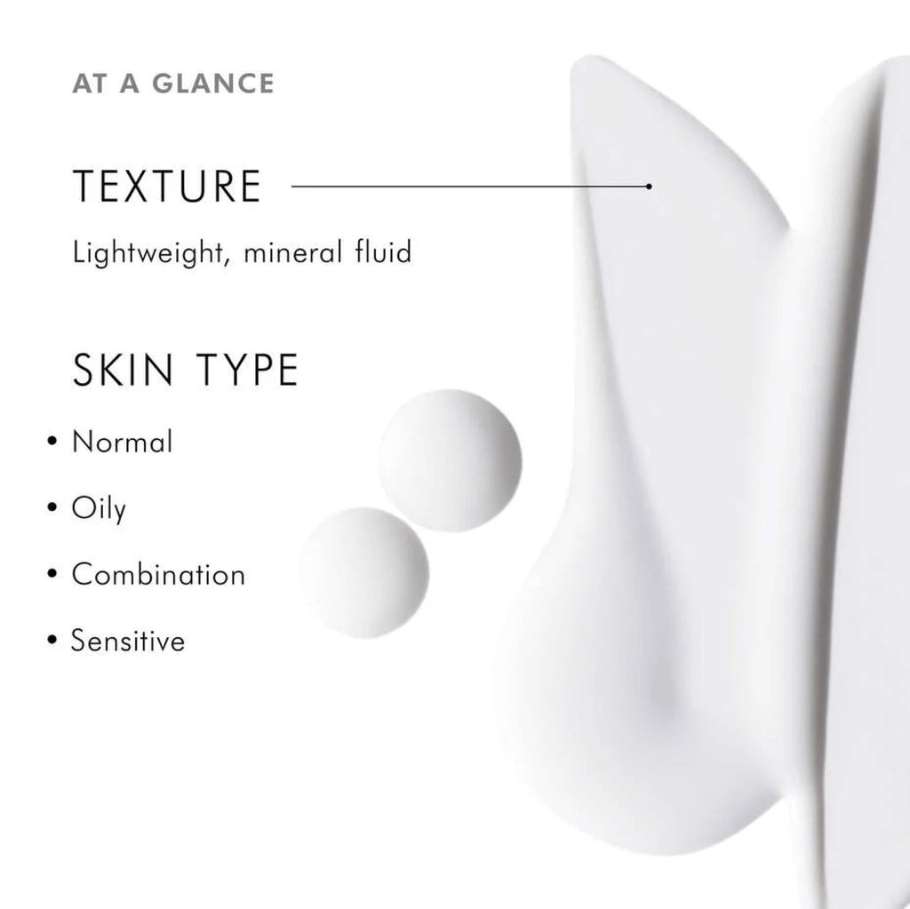 SkinCeuticals Sheer Physical UV Defense SPF 50 sunscreen in a pump bottle, with a smooth, lightweight, and sheer finish on skin.