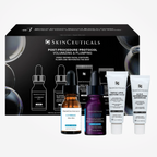 SkinCeuticals Post-Procedure Protocol kit with volumizing and plumping skincare products for skin recovery and rejuvenation.