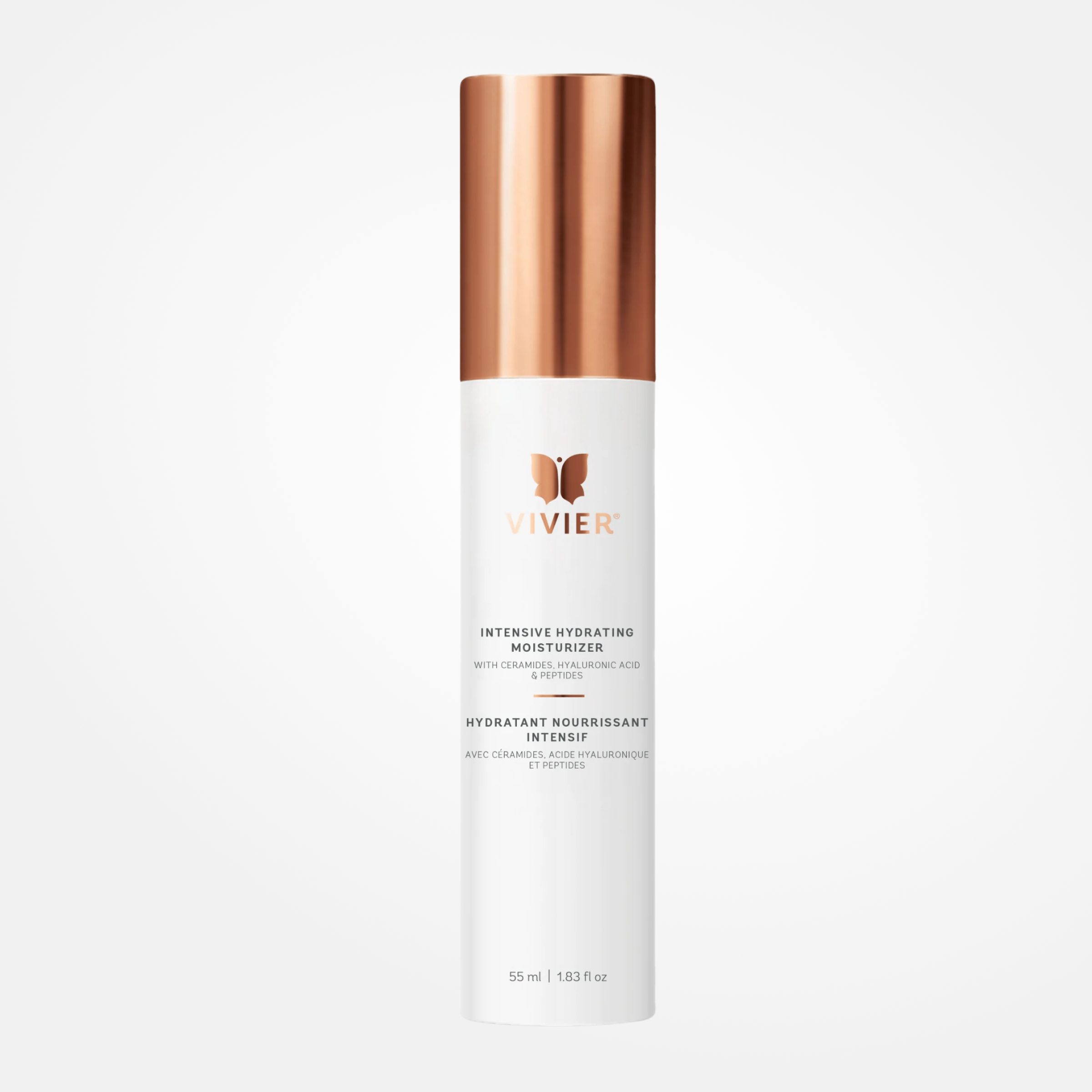 Vivier Intensive Hydrating Moisturizer in a 55ml jar, designed for deep skin hydration by wedoskin.