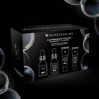 wedoskin SkinCeuticals post-procedure protocol kit with volumizing and plumping skincare products for skin recovery.