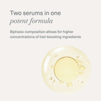 XYON Revitalize Hair-Boosting Serum by wedoskin showing a sleek bottle with a dropper, designed to repair and strengthen women's hair.