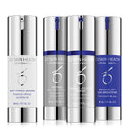 Wedoskin Zo Skin Health brightening and texture repair program box with skincare products and informational packaging.